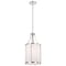 Nuvo Easton 1-Light Pendant - Polished Nickel Finish - White Linen Shade 60/7971 - alternate 6